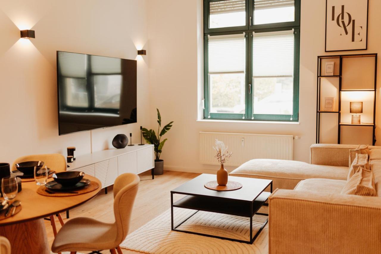 Design Apartment Stadtfeld-Ost Mit Netflix & 2 Schlafzimmern Magdeburg Zewnętrze zdjęcie